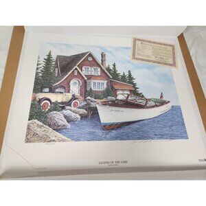 Ben Richmond "Legend Of The Lake" 1996 Rare 460/750 Signed W/COA NEW